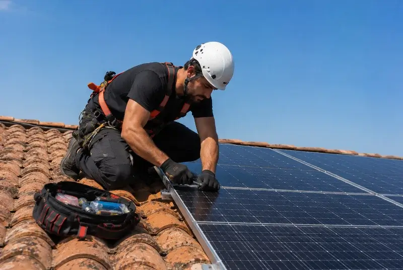 Maintenance et monitoring de panneaux solaires à Colomiers